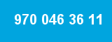 970 046 36 11 970 046 36 11